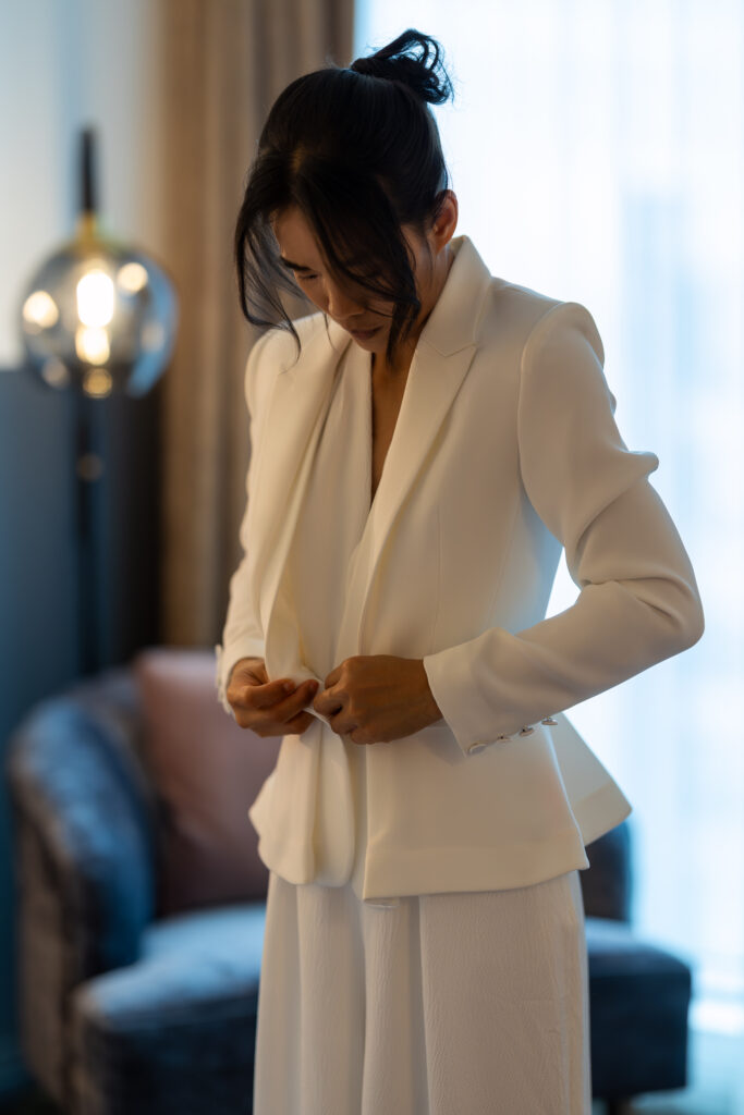 Préparation de la mariée