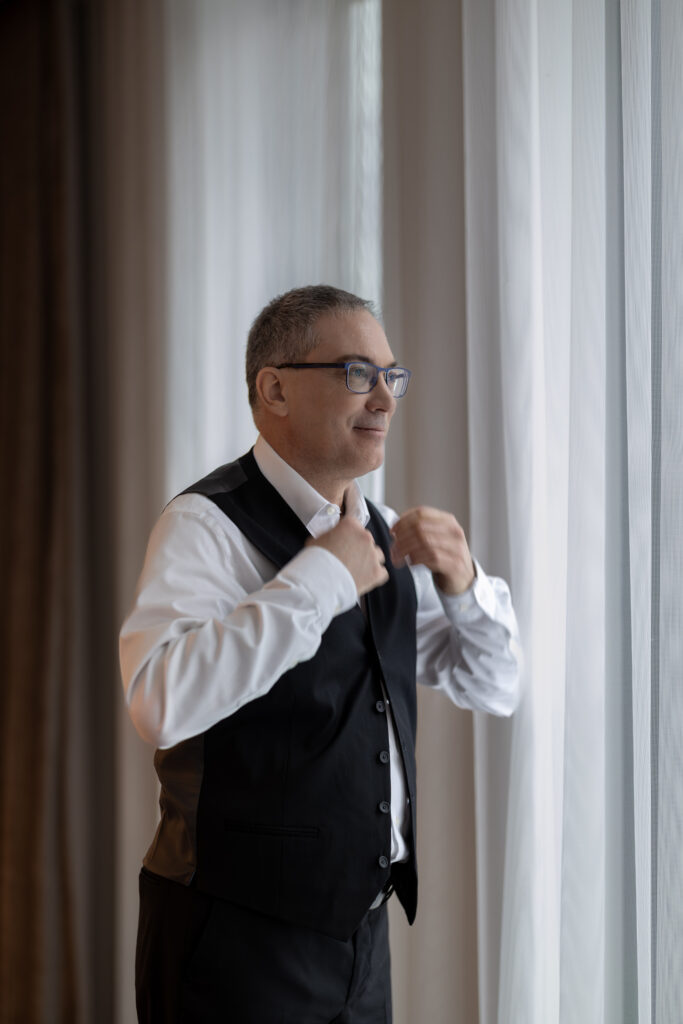 Préparation du marié